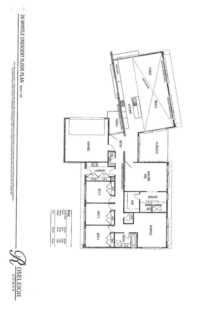 Floorplan of Homely house listing, 26 Myrtle Crescent, Warragul VIC 3820