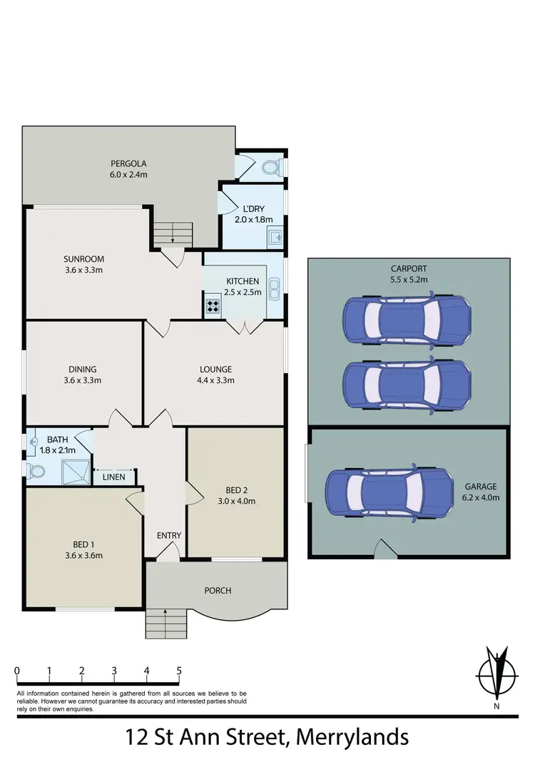 Floorplan of Homely house listing, 12 St Ann Street, Merrylands NSW 2160