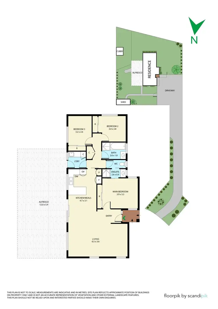 Floorplan of Homely house listing, 11 Leeds Drive, Kilsyth South VIC 3137