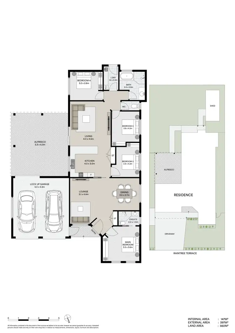 Floorplan of Homely house listing, 25 Raintree Terrace, Wadalba NSW 2259