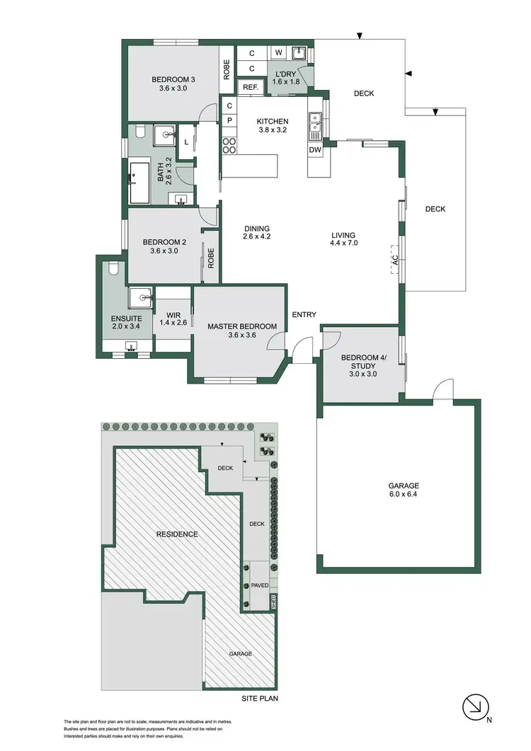 Floorplan of Homely house listing, 30A Foothills Avenue, Mccrae VIC 3938