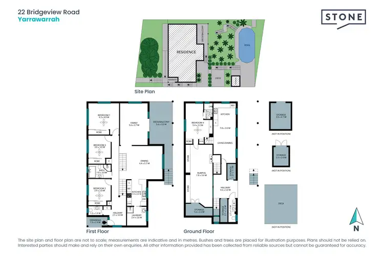 Floorplan of Homely house listing, 22 Bridgeview Road, Yarrawarrah NSW 2233