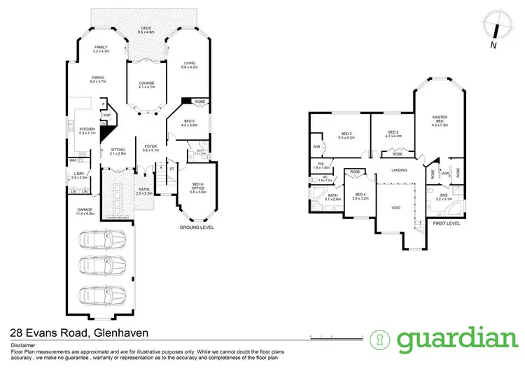 Floorplan of Homely house listing, 28 Evans Road, Glenhaven NSW 2156