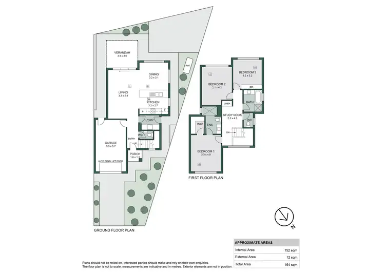 Floorplan of Homely townhouse listing, 2C Cabarita Avenue, Campbelltown SA 5074