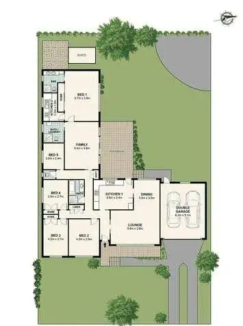 Floorplan of Homely house listing, Address available on request