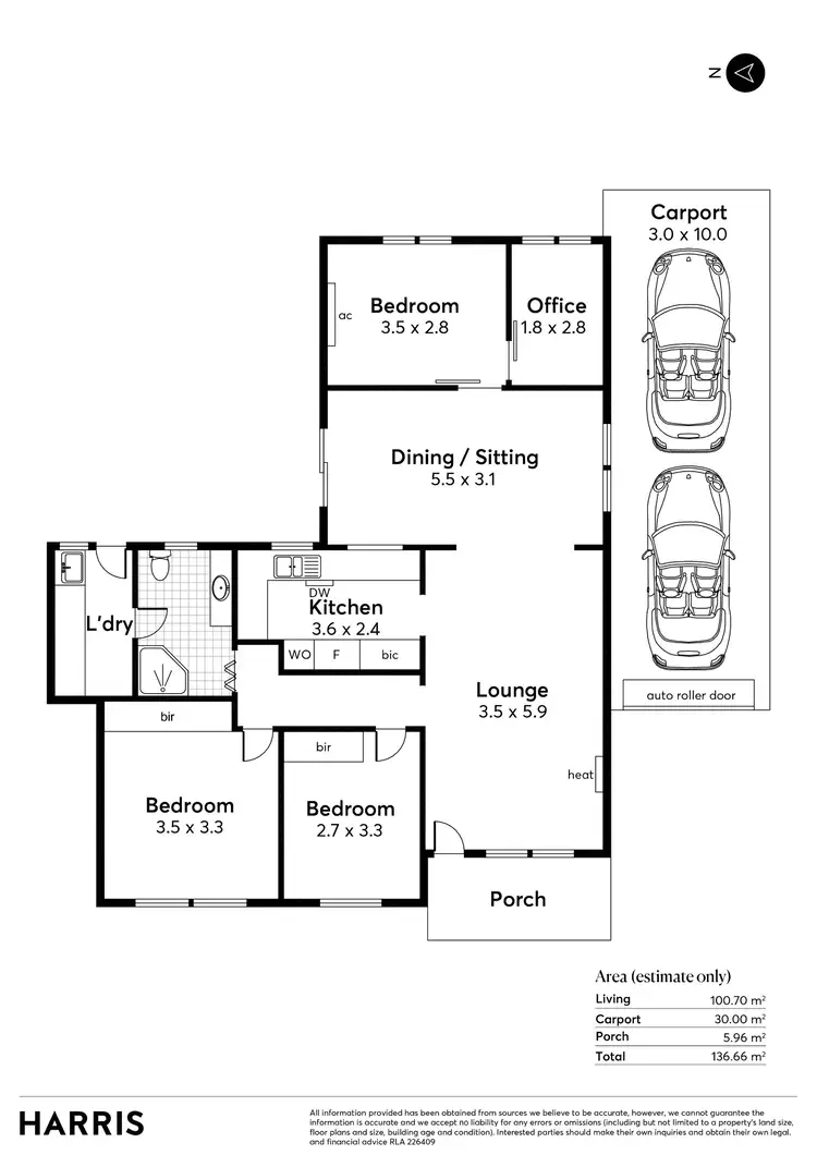Floorplan of Homely house listing, 23 West Terrace, Highgate SA 5063