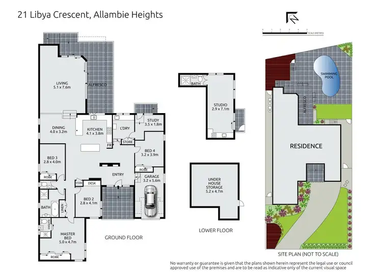 Floorplan of Homely house listing, 21 Libya Crescent, Allambie Heights NSW 2100