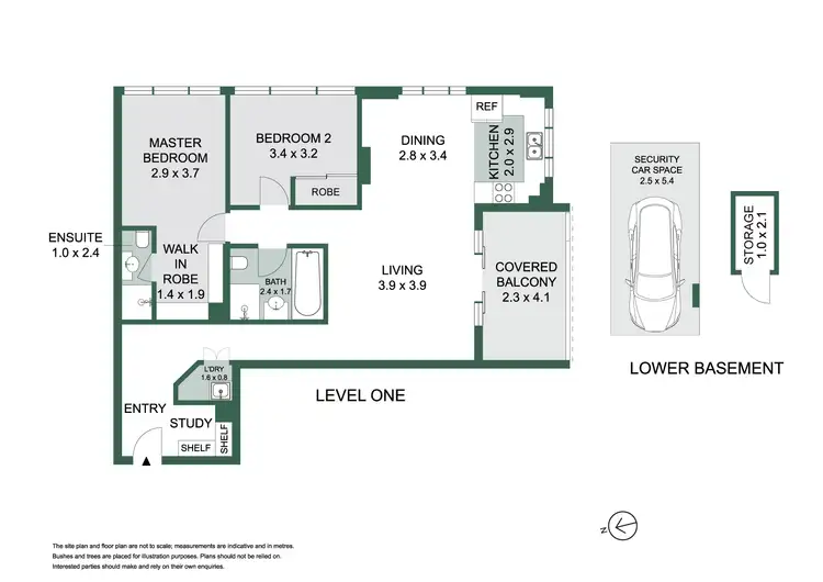 Floorplan of Homely apartment listing, 19/626 Mowbray Road, Lane Cove NSW 2066