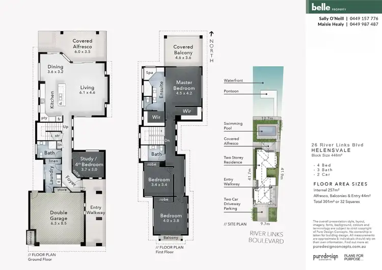Floorplan of Homely house listing, 26 River Links Boulevard East, Helensvale QLD 4212