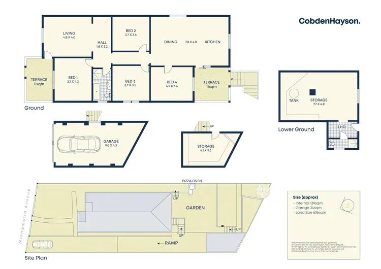 Floorplan of Homely house listing, 76 Minnamorra Avenue, Earlwood NSW 2206