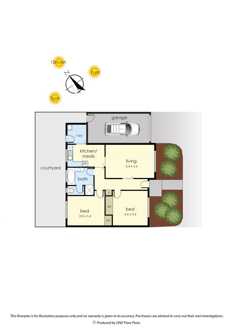 Floorplan of Homely unit listing, 4/67 Playne Street, Frankston VIC 3199