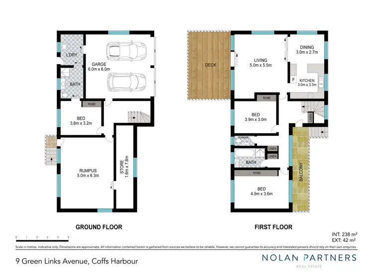Floorplan of Homely house listing, 9 Green Links Avenue, Coffs Harbour NSW 2450
