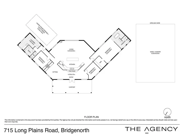 Floorplan of Homely house listing, 715 Long Plains Road, Bridgenorth TAS 7277