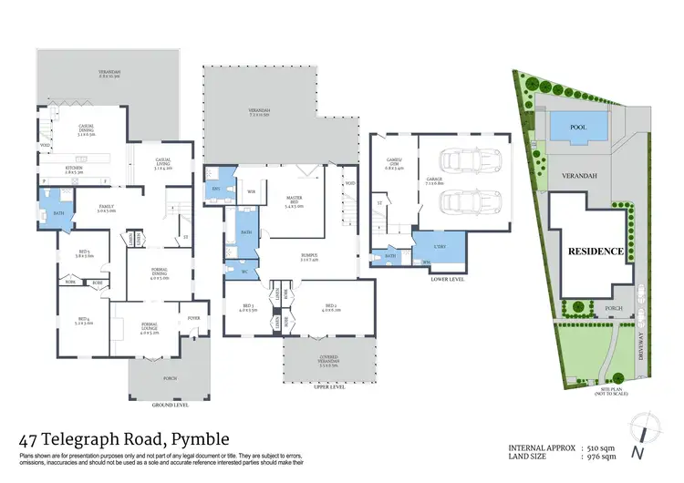 Floorplan of Homely house listing, 47 Telegraph Road, Pymble NSW 2073