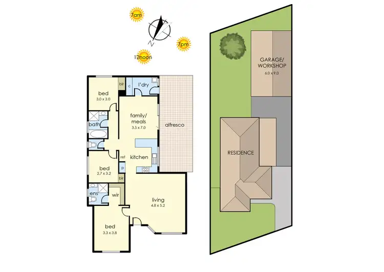 Floorplan of Homely house listing, 2 Stricta Court, Frankston North VIC 3200