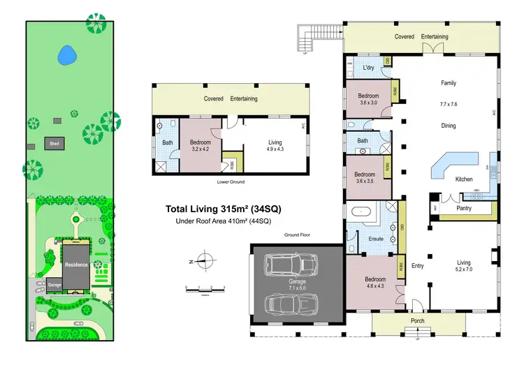 Floorplan of Homely house listing, 14 Millennium Court, Drouin VIC 3818