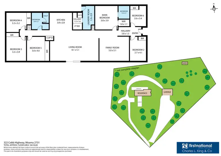Floorplan of Homely house listing, 322 Cobb Highway, Moama NSW 2731