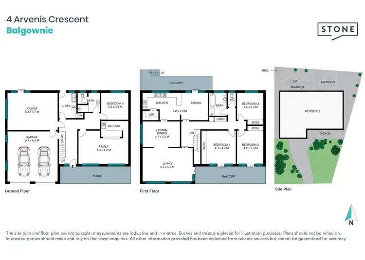 Floorplan of Homely house listing, 4 Arvenis Crescent, Balgownie NSW 2519