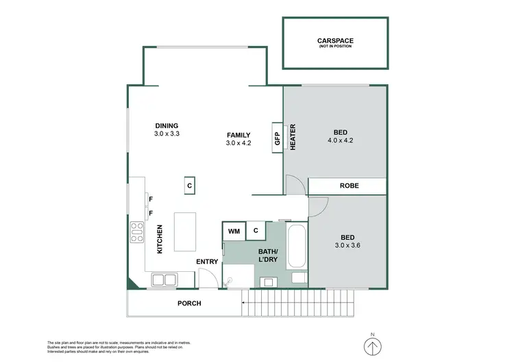Floorplan of Homely apartment listing, 26/50 Nepean Highway, Aspendale VIC 3195