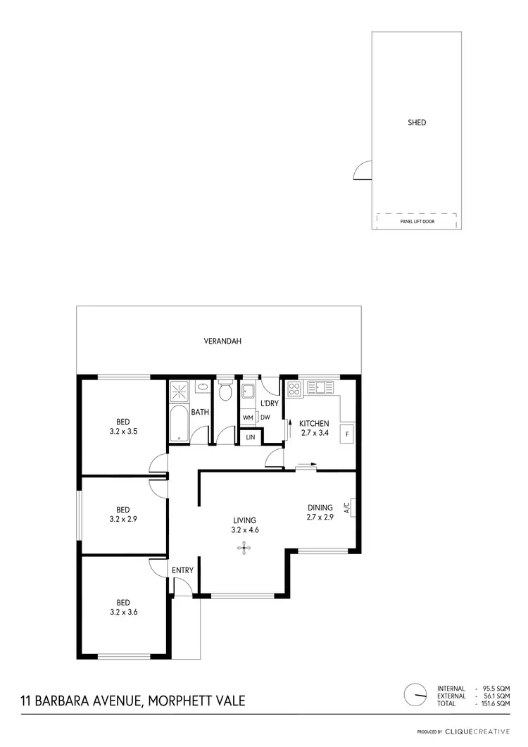 Floorplan of Homely house listing, 11 Barbara Avenue, Morphett Vale SA 5162