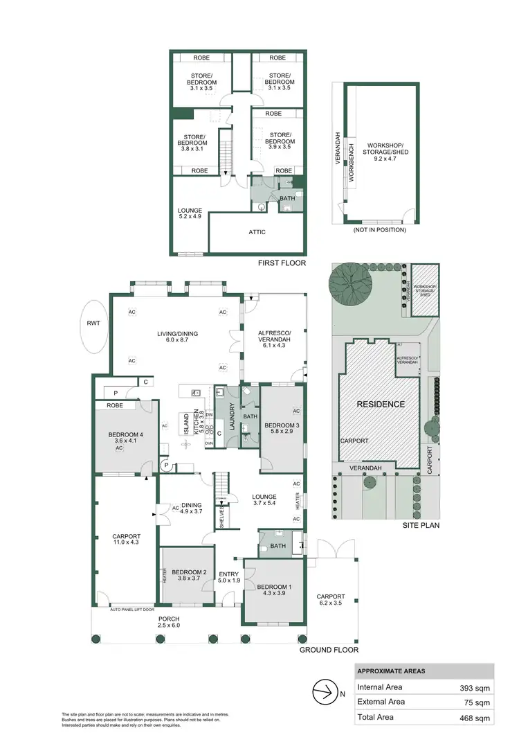 Floorplan of Homely house listing, 15 Treloar Avenue, Kensington Park SA 5068