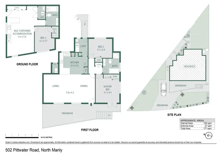 Floorplan of Homely house listing, 502 Pittwater Road, North Manly NSW 2100