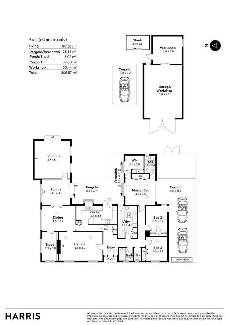 Floorplan of Homely house listing, 12 Galway Grove, Tranmere SA 5073