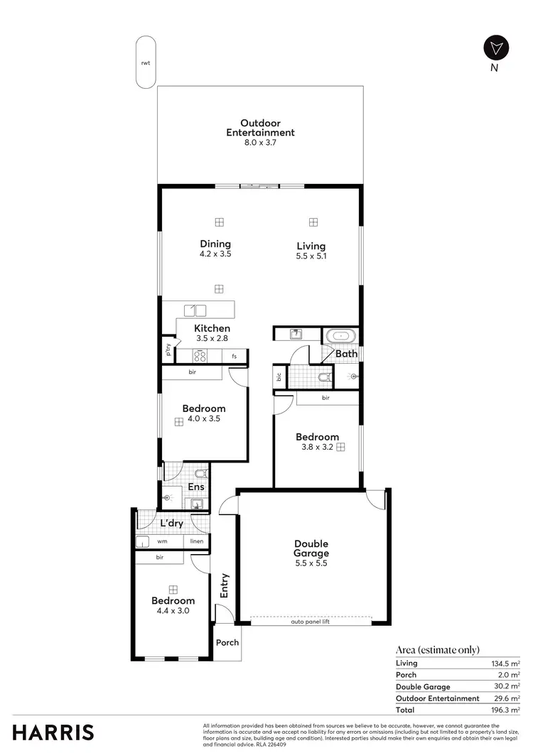 Floorplan of Homely house listing, 11 Shannon Street, Fulham Gardens SA 5024