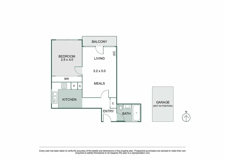 Floorplan of Homely apartment listing, 16/14 Springfield Avenue, Toorak VIC 3142