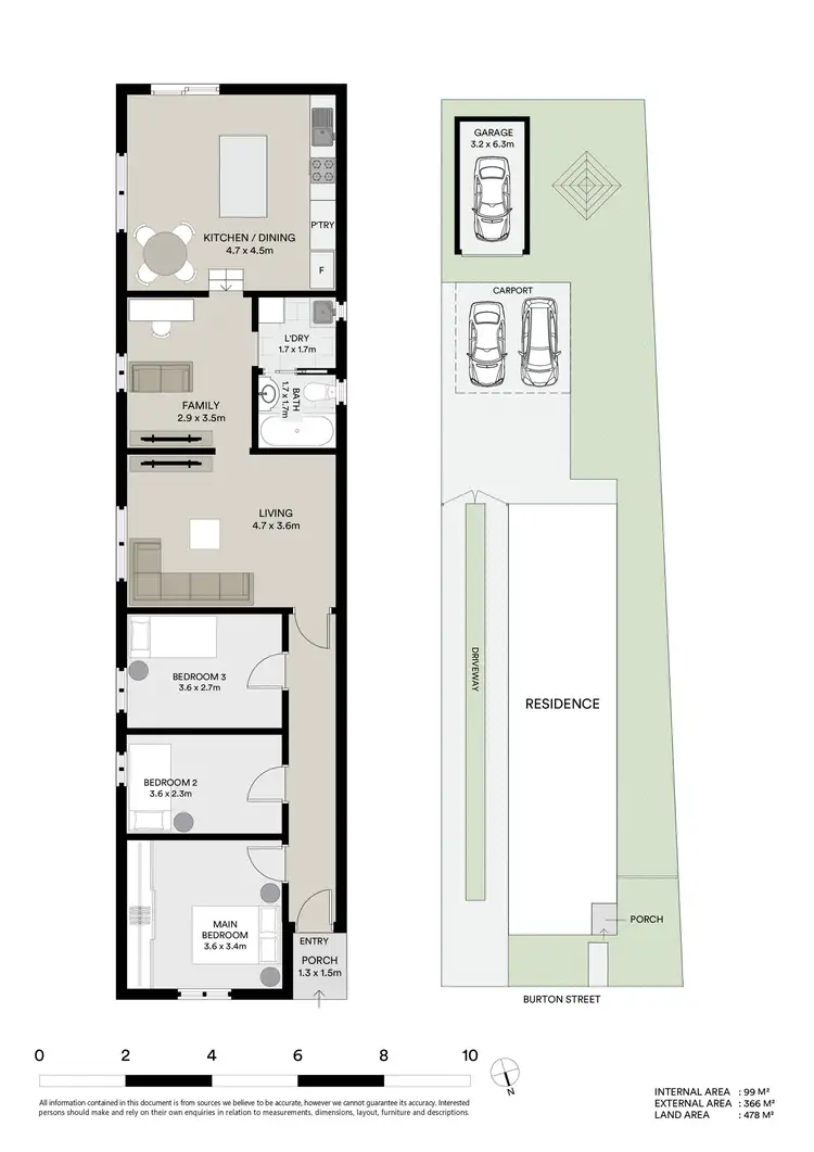 Floorplan of Homely house listing, 4 Burton Street, Lithgow NSW 2790