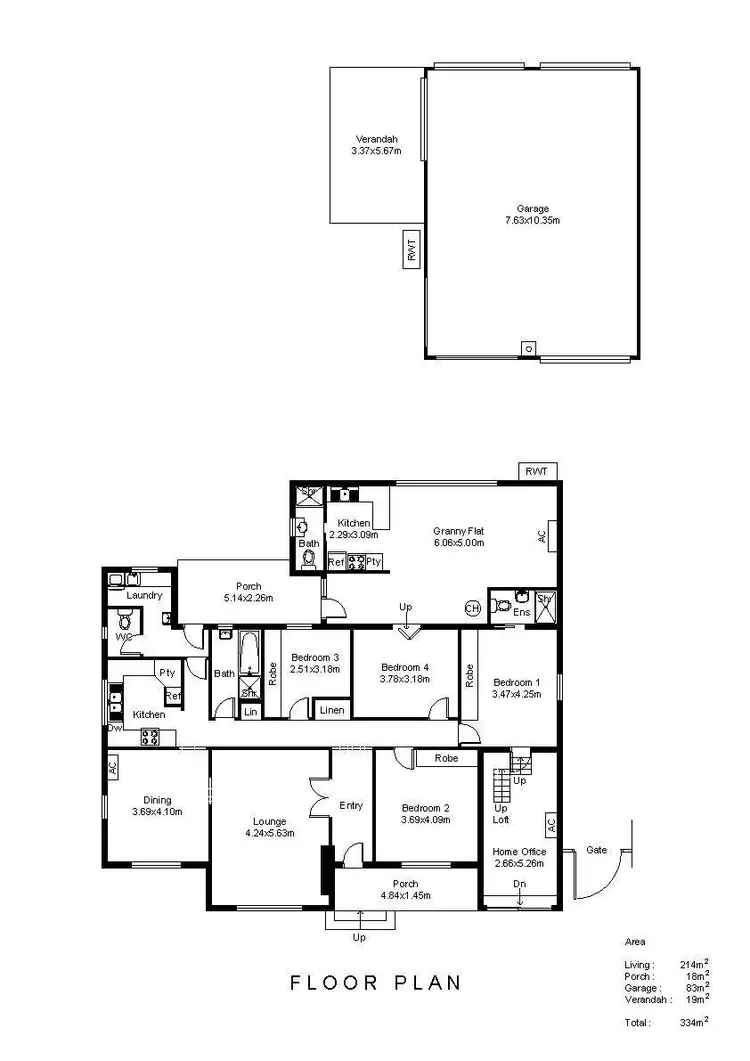 Floorplan of Homely house listing, 60 Queen Street, Glenunga SA 5064