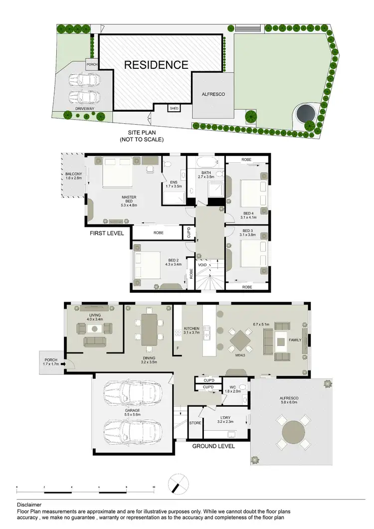 Floorplan of Homely house listing, 43 Yarrandale Street, Stanhope Gardens NSW 2768