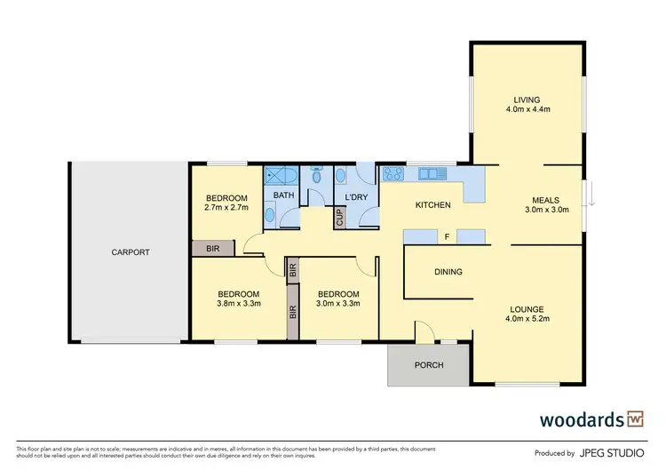 Floorplan of Homely house listing, 18 Plante Court, Sunbury VIC 3429