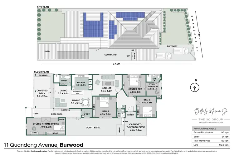 Floorplan of Homely house listing, 11 Quandong Avenue, Burwood NSW 2134