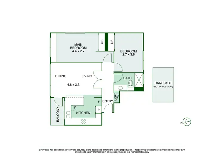 Floorplan of Homely apartment listing, 13/844 Malvern Road, Armadale VIC 3143