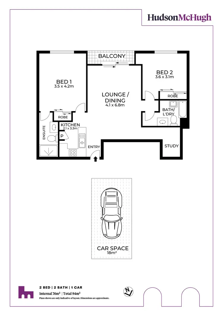 Floorplan of Homely unit listing, 66/20 Herbert Street, West Ryde NSW 2114