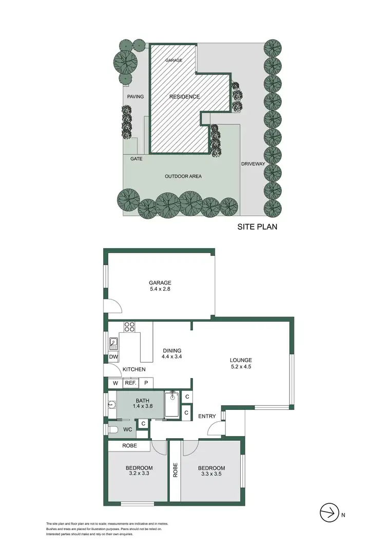 Floorplan of Homely unit listing, 1/113 Prince Street, Mornington VIC 3931