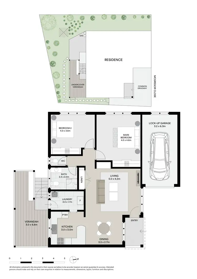 Floorplan of Homely villa listing, 2/7 McGregor Close, Toormina NSW 2452