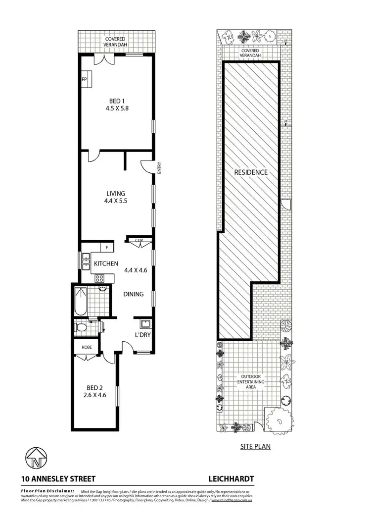 Floorplan of Homely house listing, 10 Annesley Street, Leichhardt NSW 2040