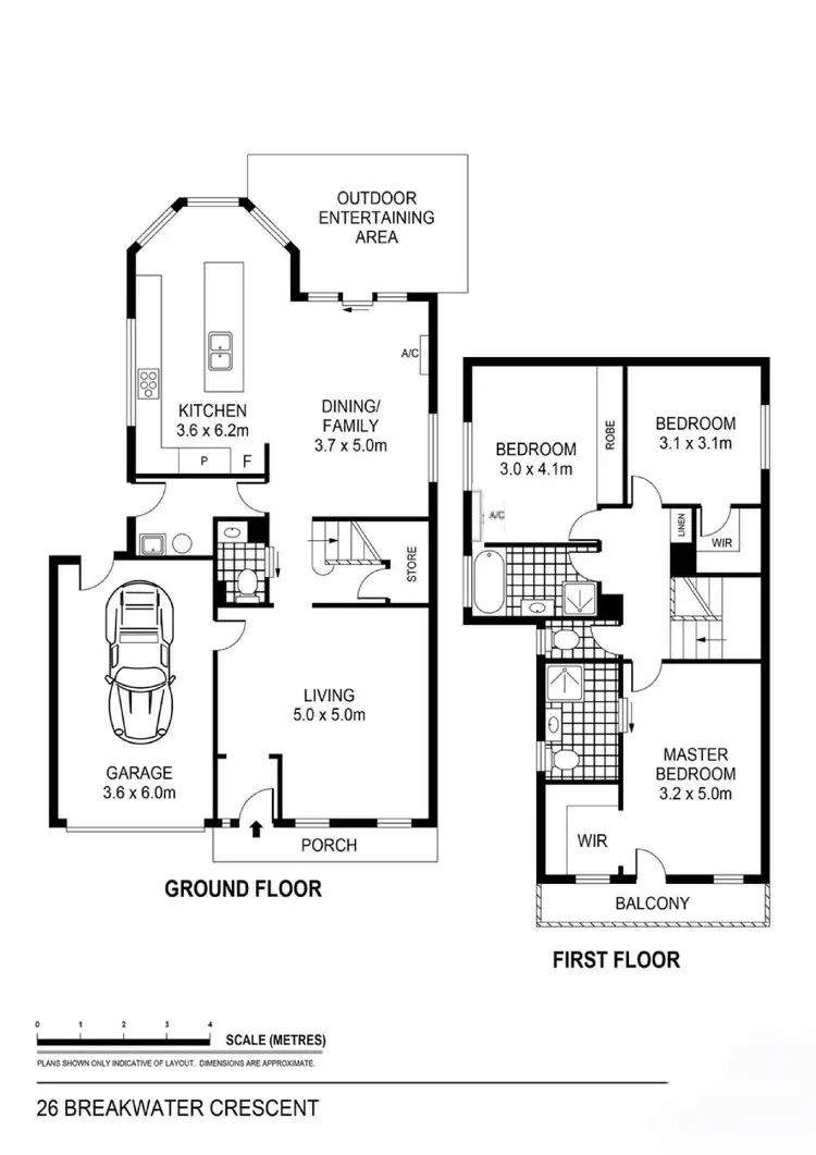 Floorplan of Homely house listing, 26 Breakwater Crescent, Point Cook VIC 3030