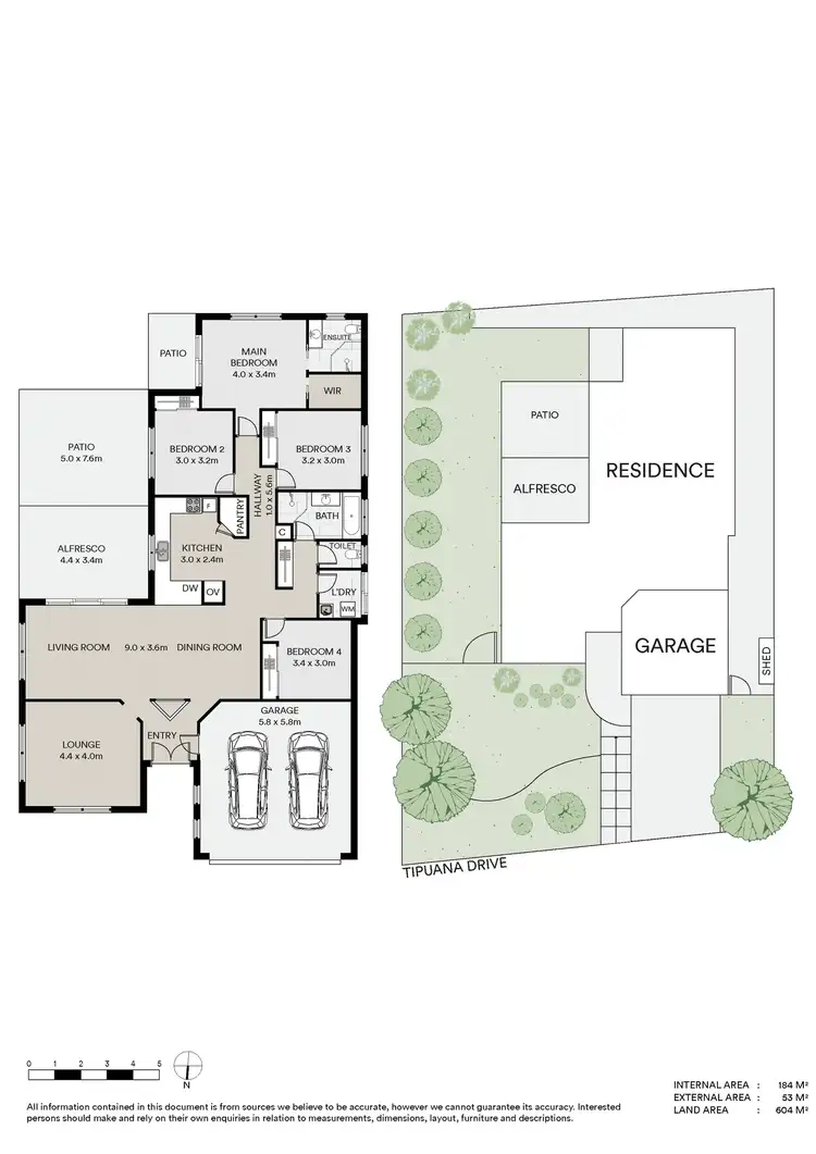 Floorplan of Homely house listing, 49 Tipuana Drive, Elanora QLD 4221