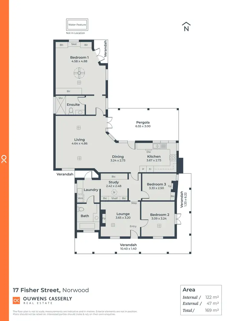 Floorplan of Homely house listing, 17 Fisher Street, Norwood SA 5067
