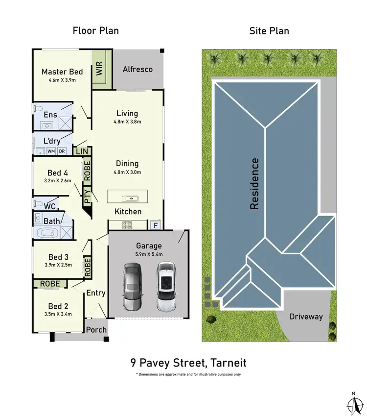 Floorplan of Homely house listing, 9 Pavey Street, Tarneit VIC 3029
