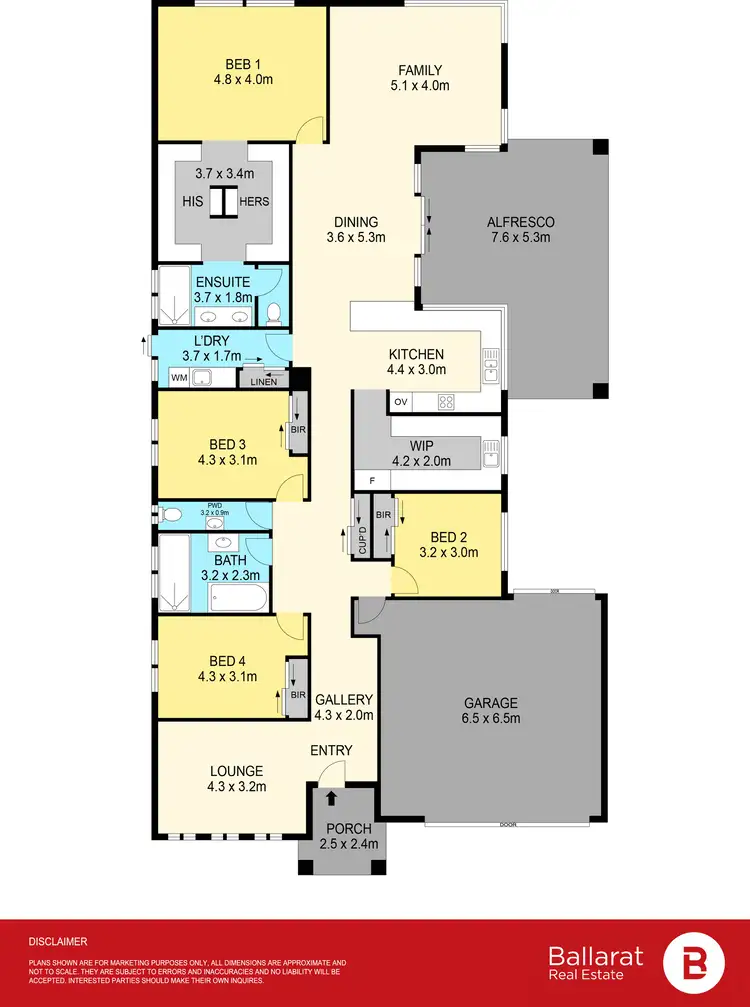 Floorplan of Homely house listing, 205 Ballarat-Carngham Road, Winter Valley VIC 3358