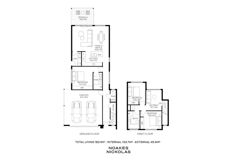 Floorplan of Homely house listing, 5C Edwards Avenue, Park Holme SA 5043