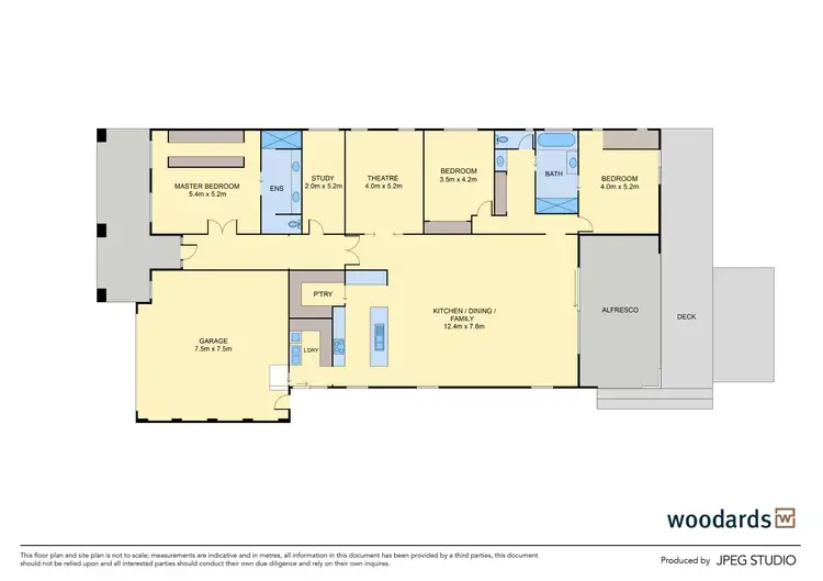 Floorplan of Homely house listing, 4 Mount Vista Close, New Gisborne VIC 3438