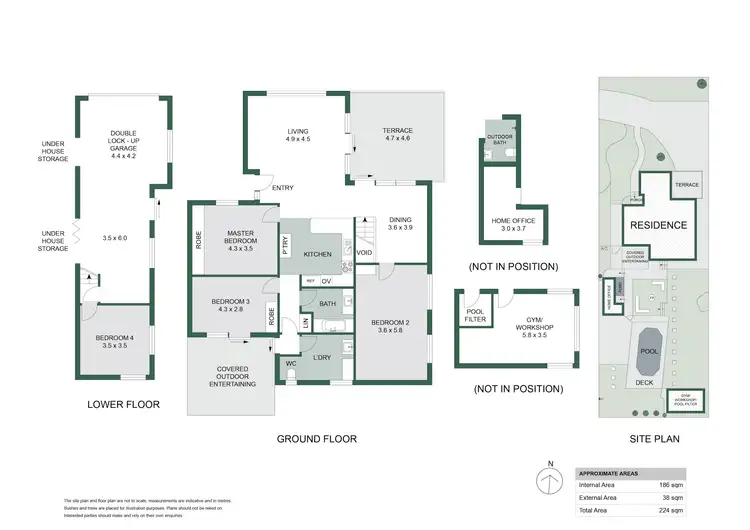 Floorplan of Homely house listing, 32 Lindley Avenue, Narrabeen NSW 2101