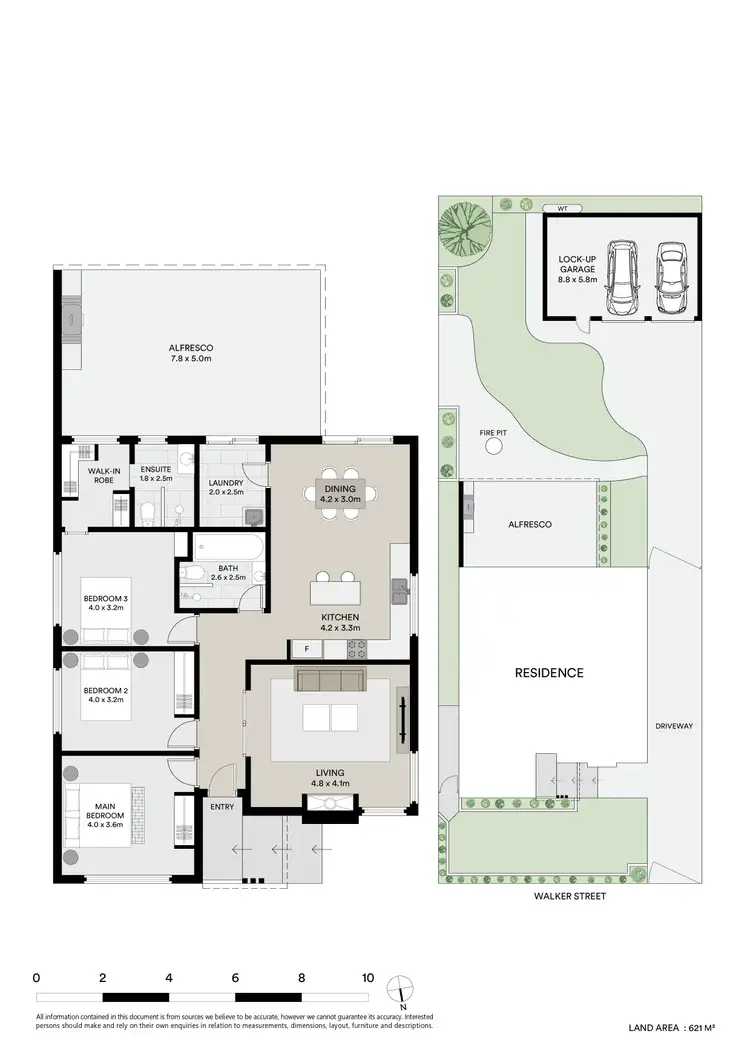 Floorplan of Homely house listing, 501 Walker Street, Ballarat North VIC 3350
