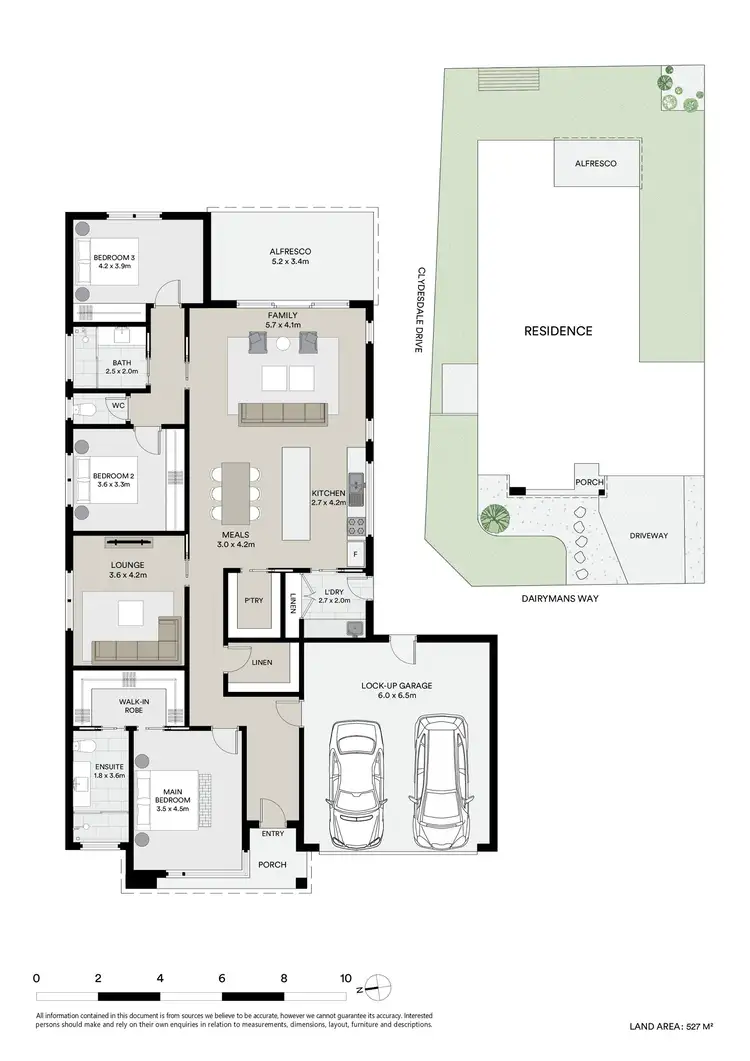 Floorplan of Homely house listing, 1 Dairymans Way, Bonshaw VIC 3352