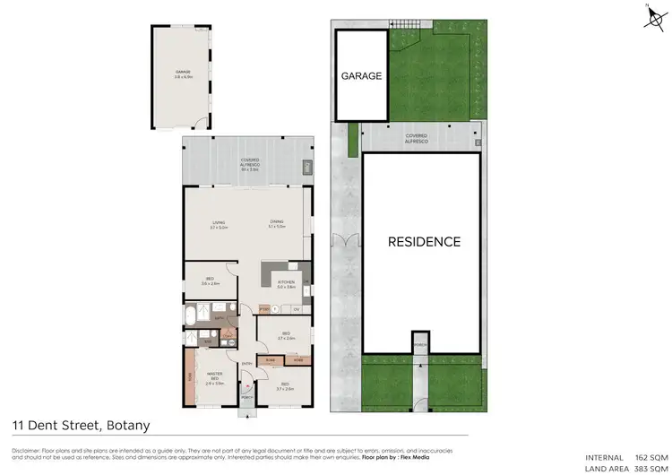 Floorplan of Homely house listing, 11A Dent Street, Botany NSW 2019